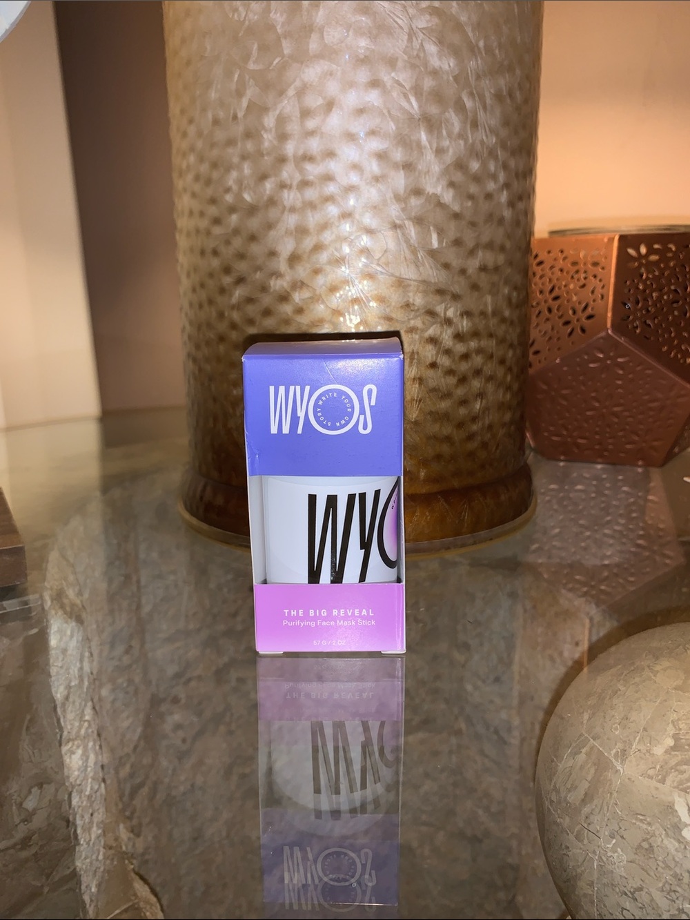 The Big Reveal Purifying Face Mask Stick - Purple